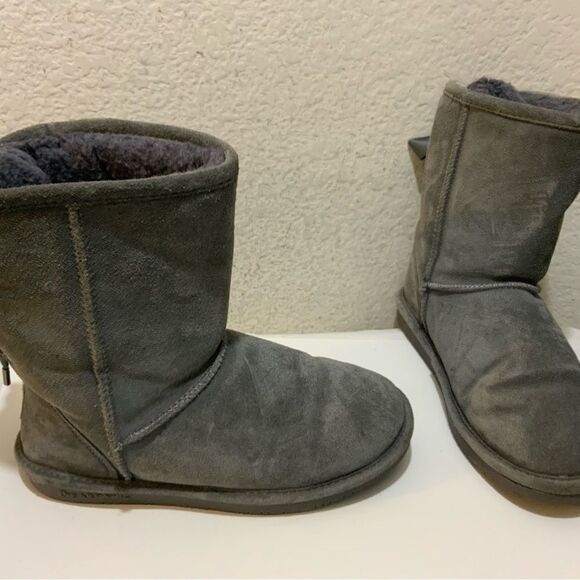 Bearpaw Phylly Boots with lace-up back size 8 - Picture 2 of 15